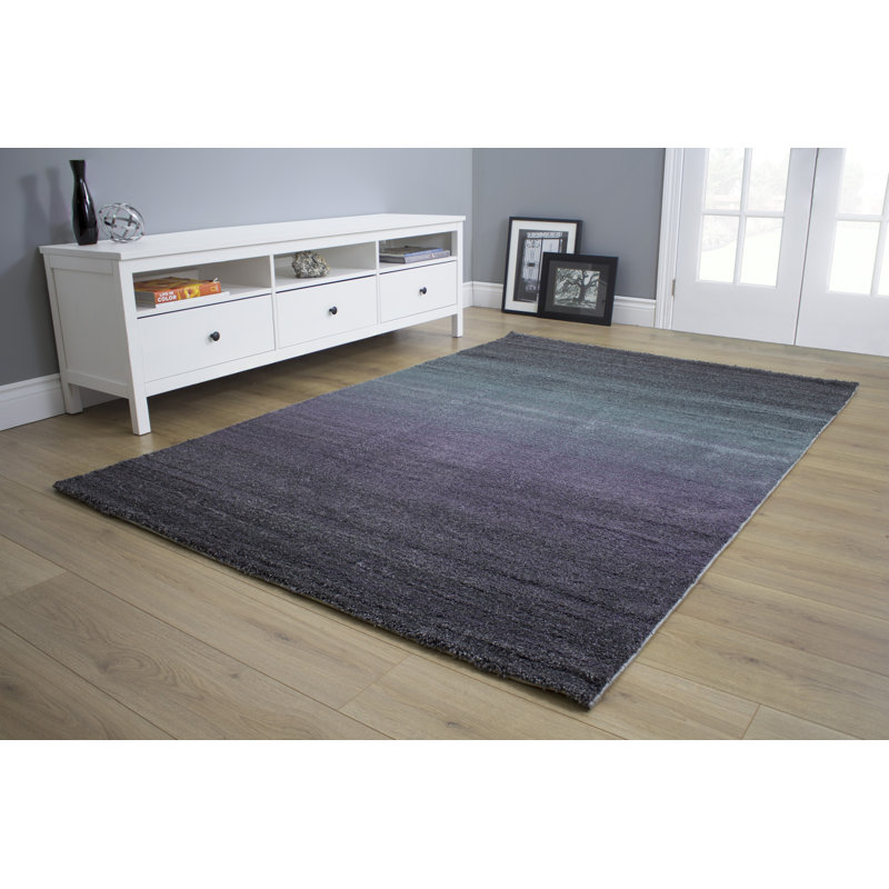 Brayden Studio® Aubuchon Abstract Gray/Purple Area Rug & Reviews Wayfair